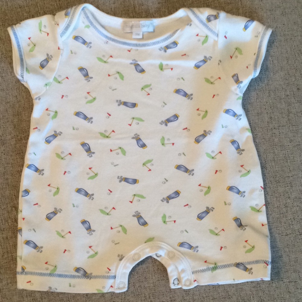 Golf themed boy outfit